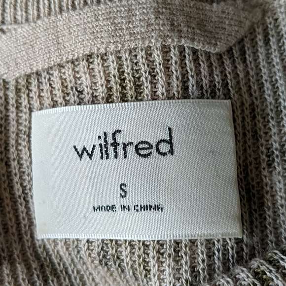 Wilfred leopard print sweater size small - Picture 2 of 3